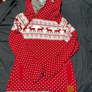 Ampersand Avenue double hooded sweatshirt